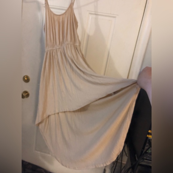 🌸-Tan/Sandy toned Spring/ Summer time, boho style dress- - Picture 3 of 5